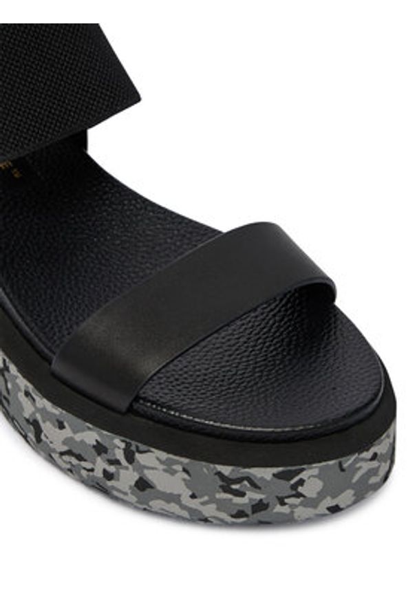 United Nude Sandały Rico Sandal II 110140116 Czarny. Kolor: czarny. Materiał: skóra