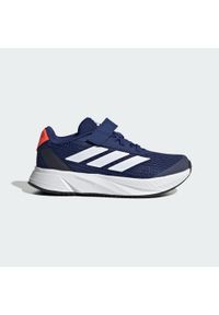 Adidas - Buty Duramo SL Kids. Kolor: czerwony, wielokolorowy, biały. Materiał: materiał