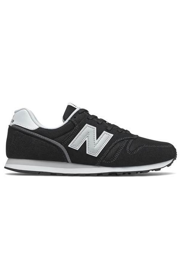 Buty do chodzenia męskie New Balance 373. Kolor: czarny. Materiał: zamsz, materiał. Szerokość cholewki: normalna. Model: New Balance 373. Sport: turystyka piesza