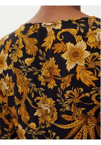 SELMARK - Selmark Sukienka letnia BM298 Czarny Relaxed Fit. Kolor: czarny. Materiał: wiskoza. Sezon: lato #5