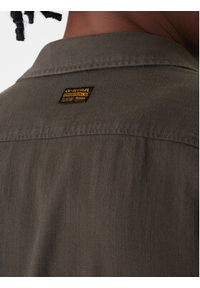 G-Star RAW - G-Star Raw Koszula Marine D24963-D454 Szary Slim Fit. Kolor: szary. Materiał: bawełna. Styl: marine #2