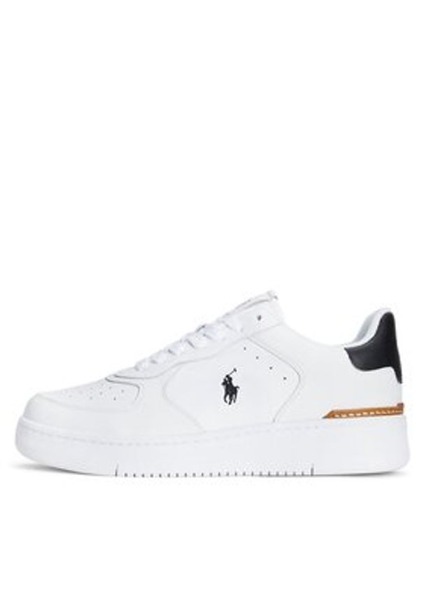 Polo Ralph Lauren Sneakersy Masters Crt 809891791003 Biały. Kolor: biały. Materiał: skóra