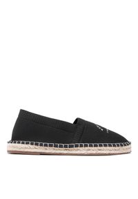 Karl Lagerfeld - Espadryle KARL LAGERFELD. Kolor: czarny