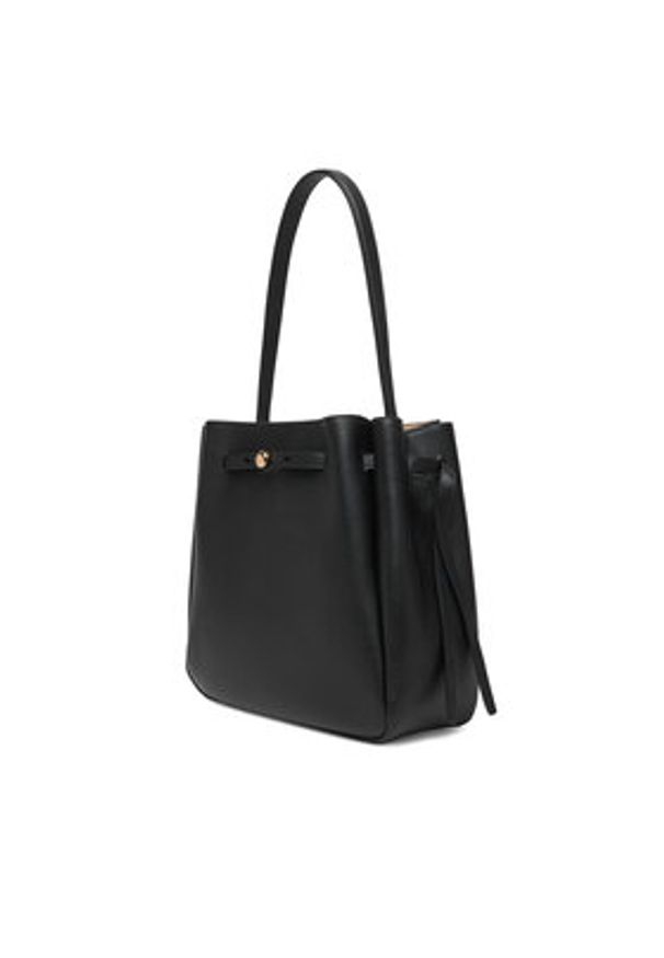 Tory Burch Torebka Romy 179986 Czarny. Kolor: czarny. Materiał: skórzane