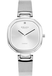 Zegarek OBAKU Zegarek damski Obaku Denmark V277LXCIMC srebrny. Kolor: srebrny #1
