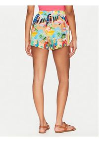 Seafolly Szorty materiałowe Cuba 55443-SH Kolorowy Relaxed Fit. Materiał: len, wiskoza. Wzór: kolorowy #3