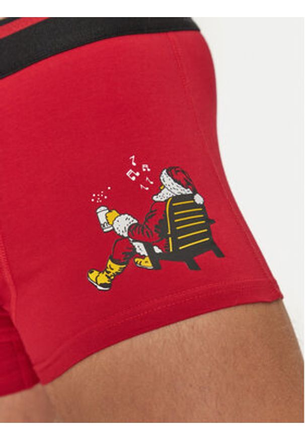 Only & Sons Komplet bielizny Xmas Box 22030904 Czerwony. Kolor: czerwony. Materiał: bawełna