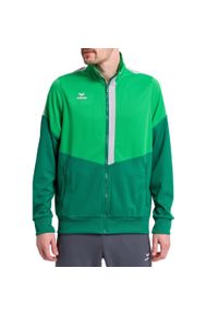 ERIMA - Kurtka Erima Worker Squad. Kolor: zielony. Materiał: materiał. Sport: piłka ręczna #1