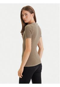 Guess Sweter W6GR09 Z0590 Zielony Regular Fit. Kolor: zielony. Materiał: wiskoza #4