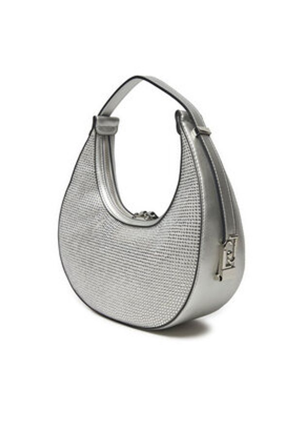 Liu Jo Torebka M Hobo AF4225 E0507 Srebrny. Kolor: srebrny. Materiał: skórzane