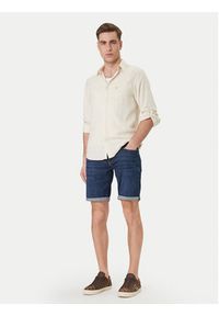 Guess Szorty jeansowe M6GD01 D0754 Niebieski Regular Fit. Kolor: niebieski. Materiał: bawełna #3