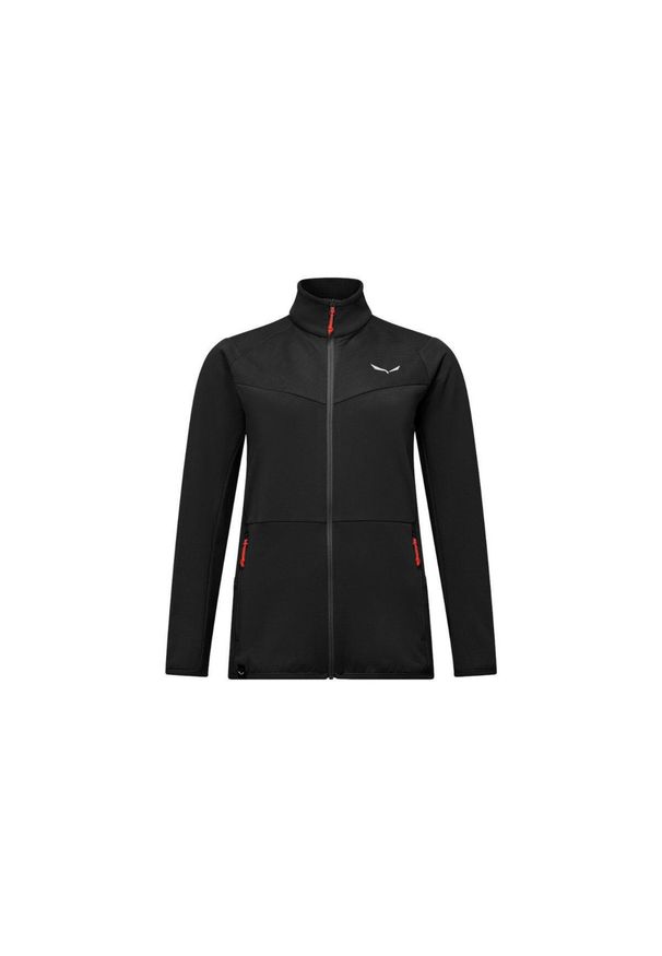 Salewa - Bluza trekkingowa damska Puez Cammino PL Women. Kolor: czarny. Materiał: materiał. Sport: turystyka piesza