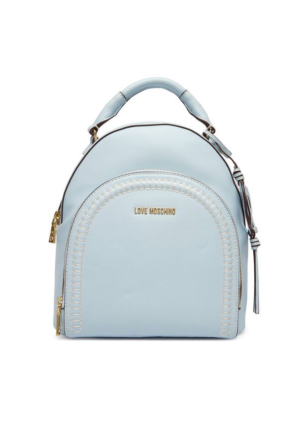 Love Moschino - Plecak LOVE MOSCHINO. Kolor: niebieski