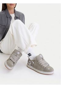 DC Shoes Sneakersy V5-10116 Szary. Kolor: szary. Materiał: skóra, zamsz #4