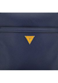 Guess Saszetka Certosa Saffiano Smart Mini Bags HMECSA P3123 Granatowy. Kolor: niebieski. Materiał: skóra
