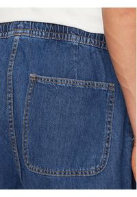 Jack & Jones - Jack&Jones Szorty jeansowe Tony 12250090 Niebieski Loose Fit. Kolor: niebieski. Materiał: bawełna