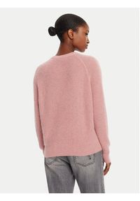 Marella Sweter Digione 2523366414 Różowy Regular Fit. Kolor: różowy. Materiał: wełna