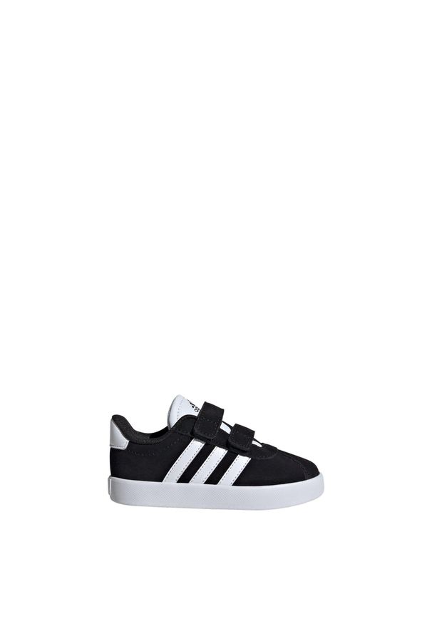 Adidas - Buty VL Court 3.0. Okazja: na co dzień. Kolor: czarny, biały, wielokolorowy. Materiał: syntetyk. Sport: skateboard