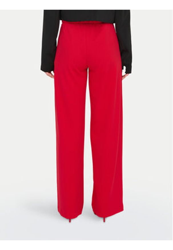 JDY Spodnie materiałowe Geggo 15208430 Czerwony Wide Leg. Kolor: czerwony. Materiał: syntetyk