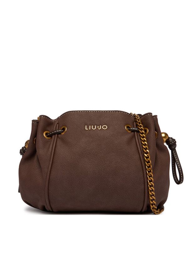 Liu Jo Torebka AA6084 E1116 Brązowy. Kolor: brązowy. Materiał: skórzane