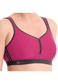 ANITA ACTIVE - Stanik do biegania Performance z wysokim poziomem podtrzymywania. Kolor: różowy. Materiał: poliester, poliamid, elastan. Sport: bieganie #1