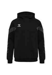 Bluza z kapturem Hummel Travel. Typ kołnierza: kaptur. Kolor: czarny. Sport: fitness #1