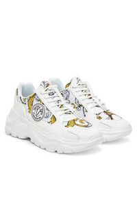 Versace Jeans Couture Sneakersy 78VA3SC7 Biały. Kolor: biały. Materiał: skóra #4