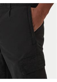 BOSS Spodnie materiałowe Sisla-9-Cargo 50552096 Czarny Slim Fit. Kolor: czarny. Materiał: bawełna #4