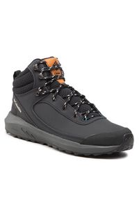 columbia - Columbia Trekkingi Trailstorm Peak Mid BM5578 Czarny. Kolor: czarny. Materiał: skóra. Sport: turystyka piesza