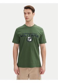 Aeronautica Militare T-Shirt 251TS2379J674 Zielony Regular Fit. Kolor: zielony. Materiał: bawełna #1