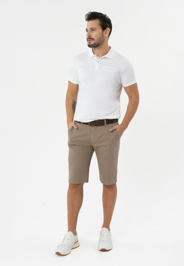 Volcano - Bawełniane szorty P-BRAD. Materiał: bawełna. Długość: krótkie. Sezon: lato