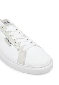 TOMMY HILFIGER - Tommy Hilfiger Sneakersy Light Cupsole Knit Seasonal FM0FM05403 Biały. Kolor: biały. Materiał: materiał #3