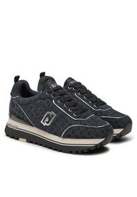 Liu Jo Sneakersy Maxi Wonder 71 BF4003 PX195 Granatowy. Kolor: niebieski. Materiał: skóra, zamsz