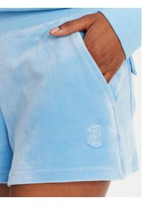 Juicy Couture Szorty sportowe Eve JCBHS224801 Niebieski Regular Fit. Kolor: niebieski. Materiał: syntetyk #4