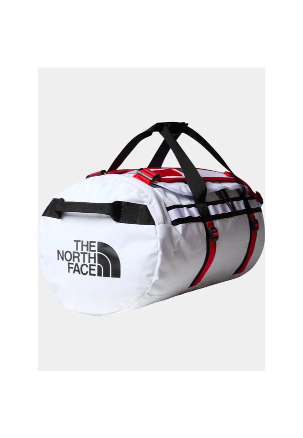 Torba Sportowa The North Face Base Camp Duffel - M. Kolor: czarny, czerwony, biały, wielokolorowy. Materiał: materiał. Styl: sportowy