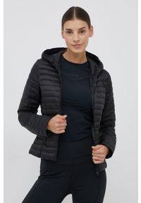 Refrigiwear - RefrigiWear kurtka puchowa damska kolor czarny przejściowa. Kolor: czarny. Materiał: puch. Wzór: gładki #2