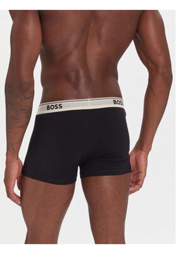 BOSS Komplet bokserek 50531684 Czarny. Kolor: czarny. Materiał: bawełna