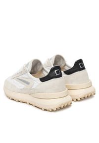 D.A.T.E. Sneakersy Athleta W441-AT-NY Biały. Kolor: biały. Materiał: zamsz, skóra #2