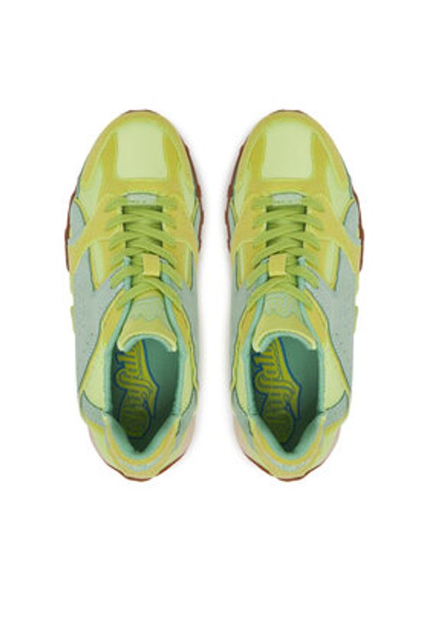 Buffalo Sneakersy Azura 1636439 Zielony. Kolor: zielony. Materiał: materiał
