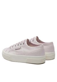 Superga Tenisówki Platform Pearl Matte Canv 2740 S21362W Fioletowy. Kolor: fioletowy. Materiał: materiał. Obcas: na platformie