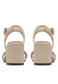 Clarks Sandały Ezoria Sling 26181301 Beżowy. Kolor: beżowy. Materiał: skóra #4