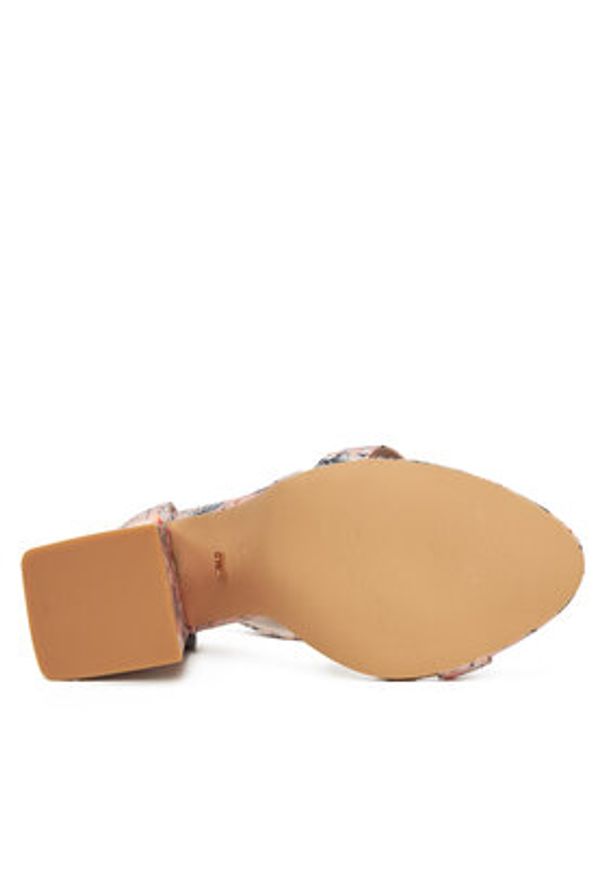 DeeZee Sandały LB3969 Różowy. Kolor: różowy. Materiał: materiał