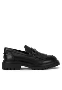 Loafersy Gino Rossi. Kolor: czarny