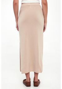 Marella - Spódnica wełniana midi Merce1 MARELLA MONOCHROME. Materiał: wełna #3