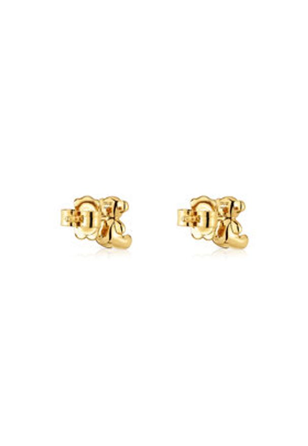 Tous - TOUS Kolczyki Bold Bear 1004024500 Złoty. Materiał: srebrne. Kolor: złoty