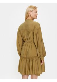 Bruuns Bazaar Sukienka codzienna Karla BBW3388 Zielony Regular Fit. Okazja: na co dzień. Kolor: zielony. Materiał: wiskoza. Typ sukienki: proste. Styl: casual #5