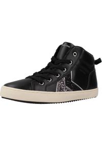 Geox - Buty GEOX J KALISPERA G. Czarny. Kolor: czarny. Materiał: syntetyk, tkanina. Sport: turystyka piesza
