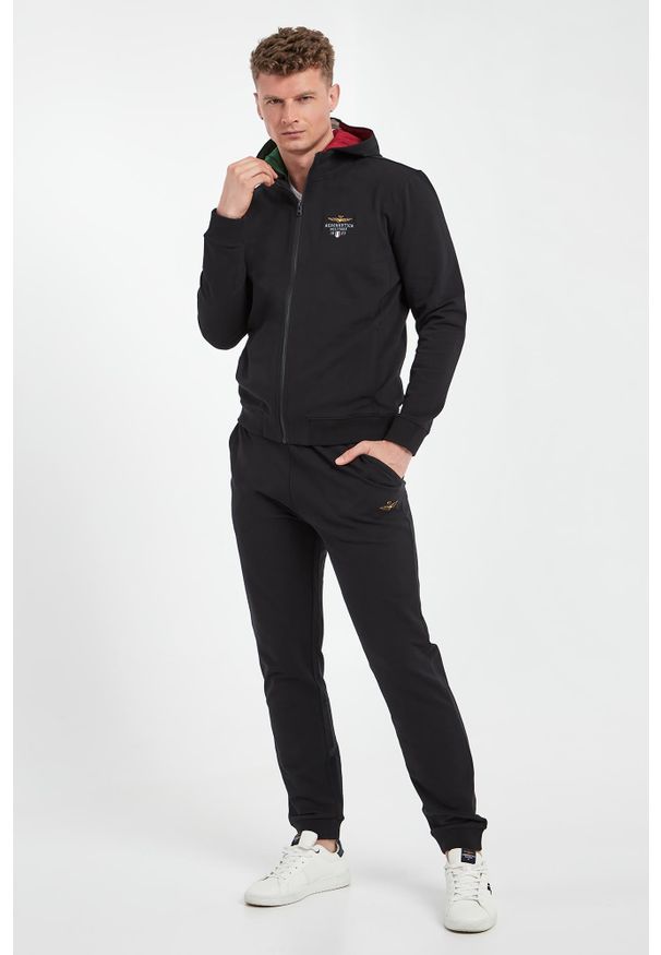 Aeronautica Militare - Spodnie dresowe męskie AERONAUTICA MILITARE. Materiał: dresówka