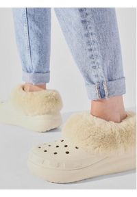 Crocs Klapki Crocs Furever Crush Clog 208446 Beżowy. Kolor: beżowy