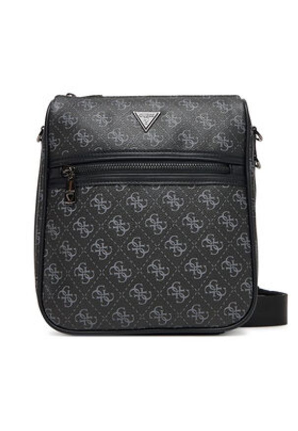 Guess Saszetka HMMILO P5417 Czarny. Kolor: czarny. Materiał: skóra